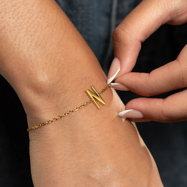 Bracelet lettre