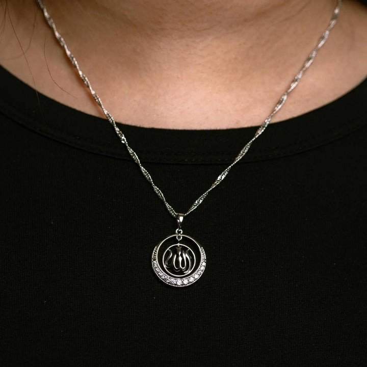 Collier de cristal Allah