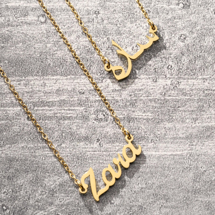 Collier prénom personnalisé