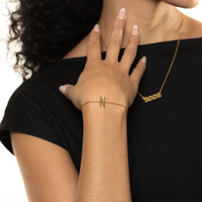 Bracelet lettre