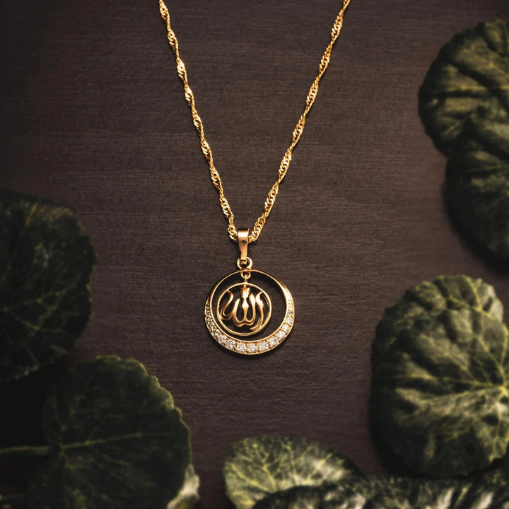 Collier de cristal Allah