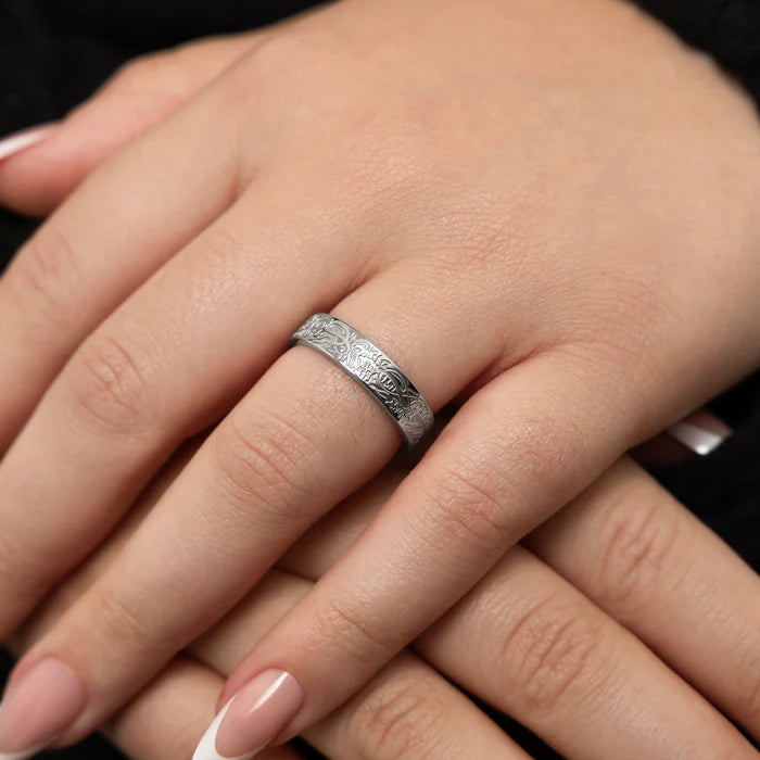 Bague « La difficulté apporte la facilité »