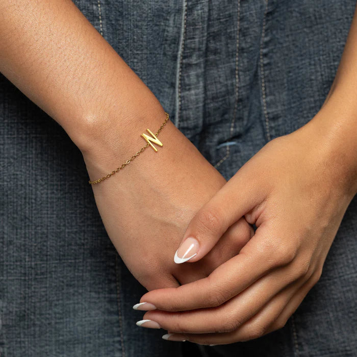 Bracelet lettre