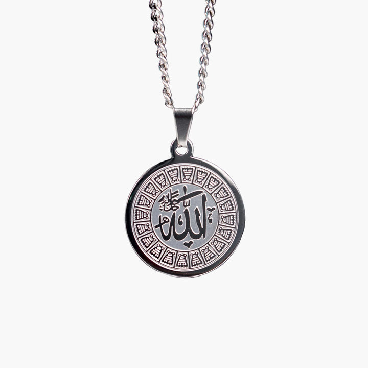 Collier médaillon Allah